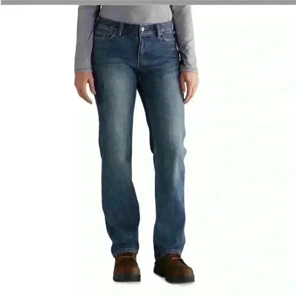 Carhartt Denim - Carhartt Blaine Jean Original Fit Rugged Flex Jeans - Straight Leg Size 24W NWT